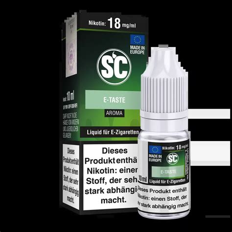 SC E Taste Liquid 5 95