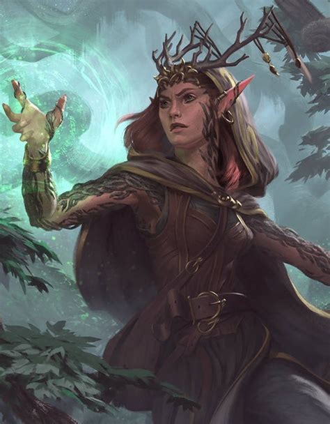 Pin By Raena Arvalle On Fantasy Ideas Elf Druid Character Art Elf Art