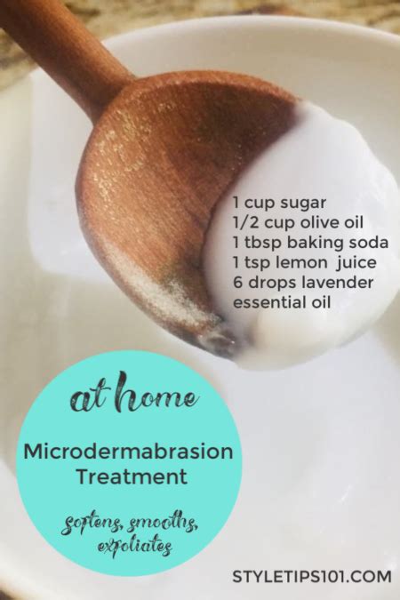 Homemade Microdermabrasion Treatment