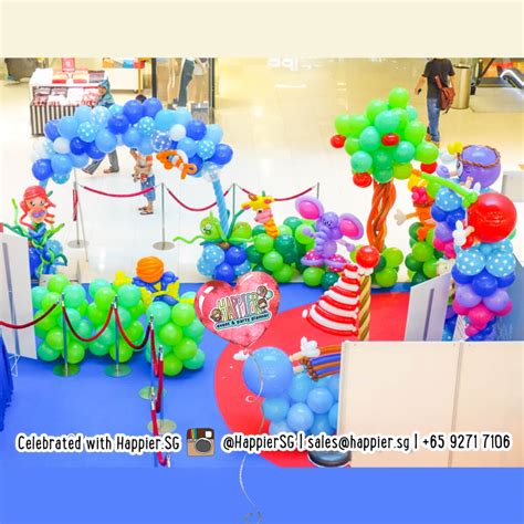 Mall Activation Balloon Decoration Happier Singapore