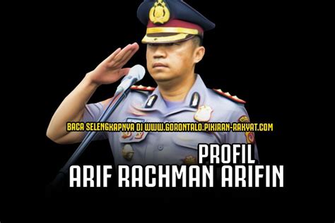 Profil Dan Biodata Akbp Arif Rachman Arifin Umur Asal Jabatan