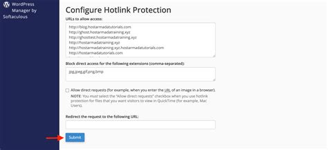 Using The Hotlink Protection Feature In CPanel HostArmada