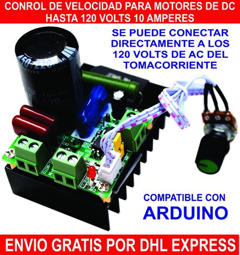 Control De Velocidad Pwm Para Motores De 90 A 120 Vdc 870 00 En