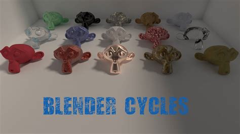 Blender Cycles Materials by guargumi on DeviantArt