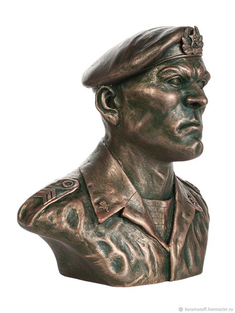 Бюст советского десантника №14 в интернет-магазине Ярмарка Мастеров по ...
