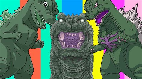 Team Godzilla Vs Evolution Of White Godzilla Kong Shin Coffin