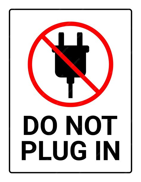 premium vector   plug  sign