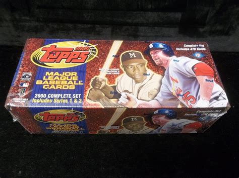 Lot Detail Topps Baseball Factory Sealed Hobby Set Of