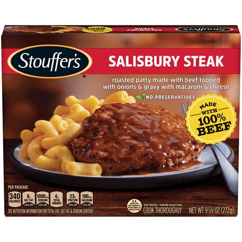 Salisbury Steak Frozen / Healthy Choice Classics Complete Meals ...