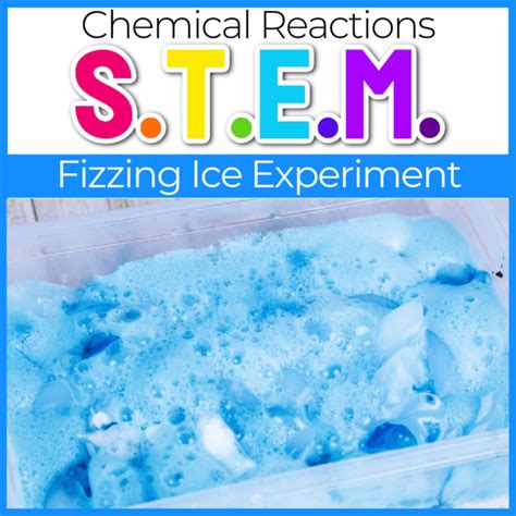 A Fun Twist On A Classic: Fizzing Ice Science Experiment