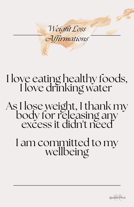 50 Weight Loss Affirmations To Help You Love Yourself