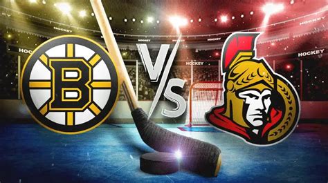 Bruins Vs Senators Prediction Odds Pick How To Watch