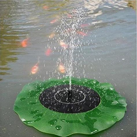 Flottant Bird Bath Solaire Fontaine De Jardin Panneau Pompe Eau Kit