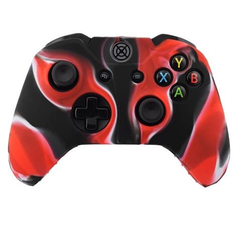 Multicolor silicone case for XBox One Wireless Controller Red-Black