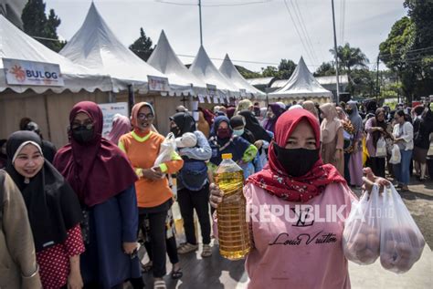 Omzet Pasar Murah Di Kota Bandung Tembus Rp 1 Miliar Republika Online