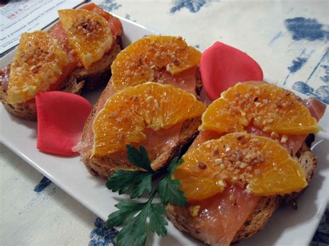 Tosta De Salm N Y Naranja Cocina