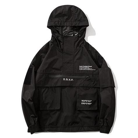 Japanese Harajaku Techwear Jacket Japanese Temple