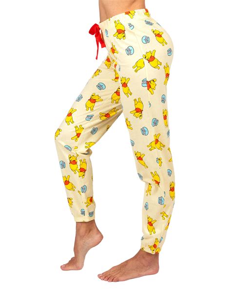 Disney Winnie The Pooh Womens Cotton Pajama Pants Sleepwear Bottoms