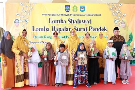 Meriahkan Milad Pengajian DPD Al Hidayah NTB Gelar Lomba Shalawat Dan