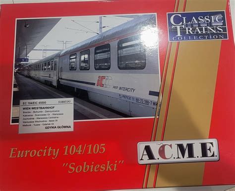 Acme 55258 zestaw 2 ch wagonów InterCity PKP IC Sobieski Kędzierzyn