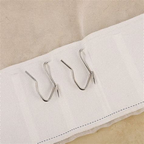 116 Pack Curtain Hooks Pins Pinch Pleat Curtain Hooks Heavy Duty Zinc