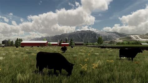 Ranch Walkaround My Fs22 Cattle And Horse Ranch Youtube