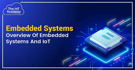 Embedded Systems Overview Of Embedded Systems And Iot The Iot Academy