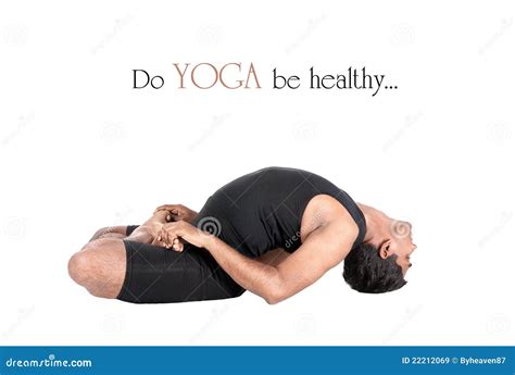 Yoga Matsyasana Fish Pose Stock Image Image Of Male 22212069