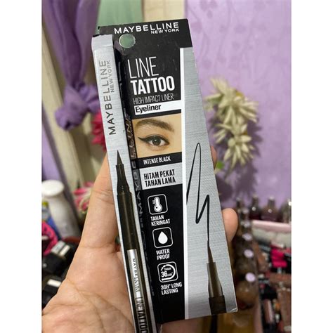 Jual MAYBELLINE Line Tattoo High Impact Liner 100 Original Shopee