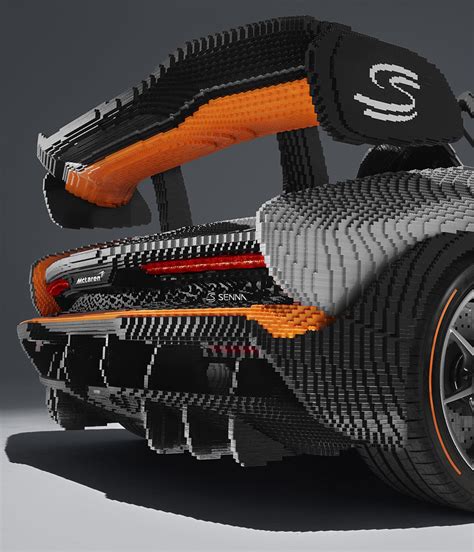 Ultimate 1:1 Scale LEGO® Version of the McLaren Senna Unveiled