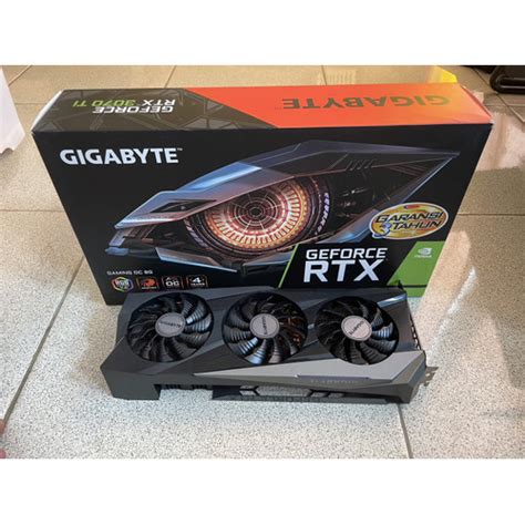 jual gigabyte rtx ti rtx  ti gaming  fullset vga nvidia