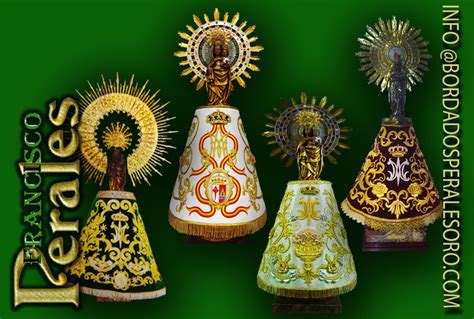 12 De Octubre Virgen Del Pilar Mantos Bordados En Oro Valladolid