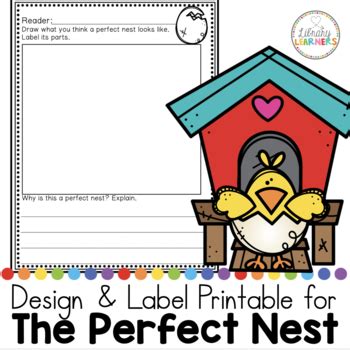 The Perfect Nest design and label printable by Library Learners ...