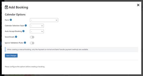 Manually Adding Bookings Wp Booking System