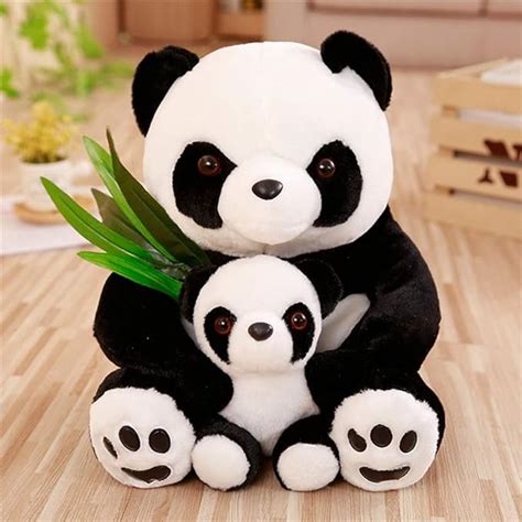 Peluche Panda Muñeco Regalo Niños Juguete Muñeca Muñeca Clásica 25Cm