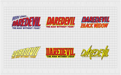 Marvel Daredevil Logo History Lets Meet The Red Devil