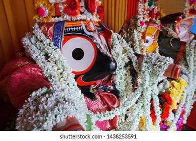 Idols God Jagannath Balaram Goddess Suvadra Stock Photo 1438253591 ...