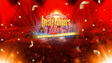 Beste Zangers Live Jaar Beste Zangers Mei Rotterdam Ahoy