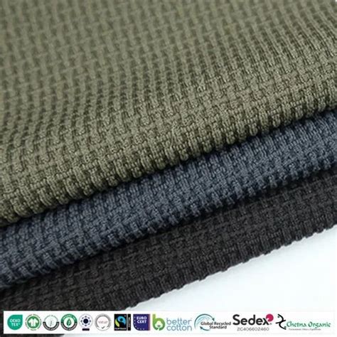 Manufacturing Sustainable Woven Honeycomb Or Waffle Fabric And All