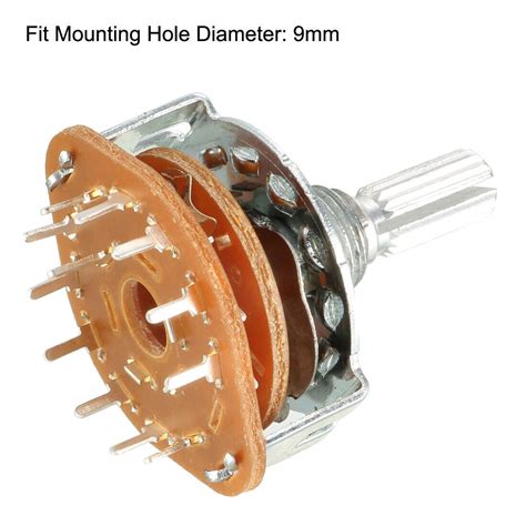 P T Pole Position Single Deck Band Channel Rotary Switch