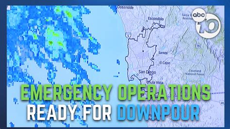 San Diego Emergency Operations Center activated as forecast calls for ...