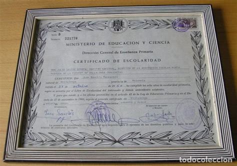 Cu L Es El Certificado De Escolaridad Diario Melilla