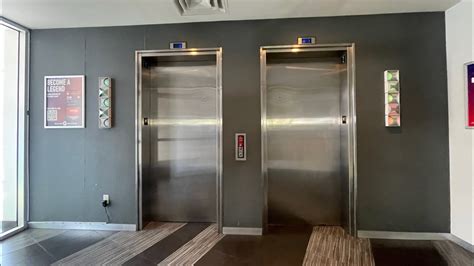 Epic Motor Tyssenkrupp Signa 4 Hydraulic Elevators At Dave Busters