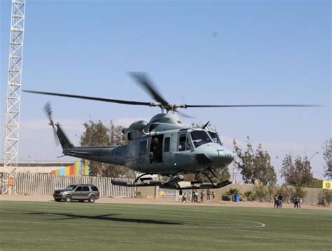 Helicóptero De La Fach Llevó Más De 450 Kilos De Ayuda A Huatacondo Por