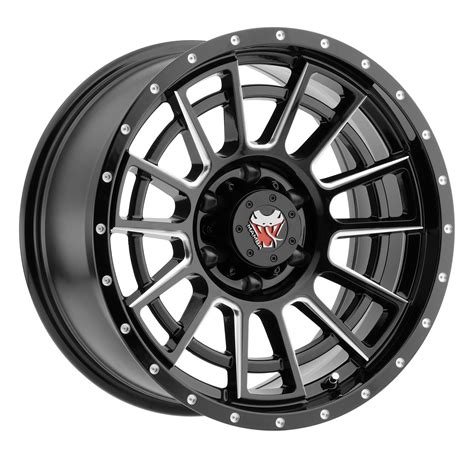 Mamba Wheels M226868105 Mamba Off Road Alloys Type M22 Matte Black