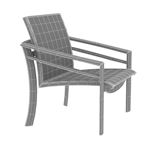 Chair Kor Sling Lounge 3D Model TurboSquid 1518384