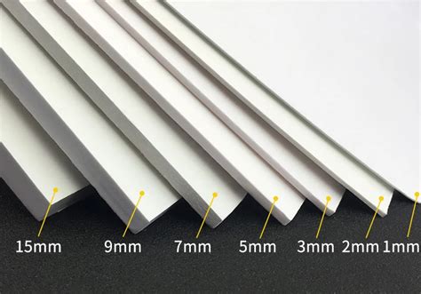 Pvc Celuka Foam Sheet Hard High Density Glossy Mm Mm Mm Mm Mm