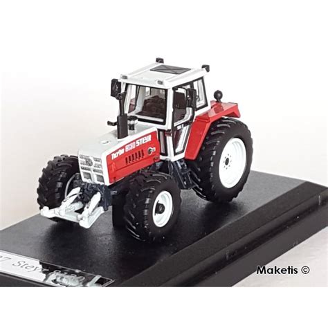 Traktor Steyr 8130 Mit Fronthydraulik HO MO Miniatur 20845