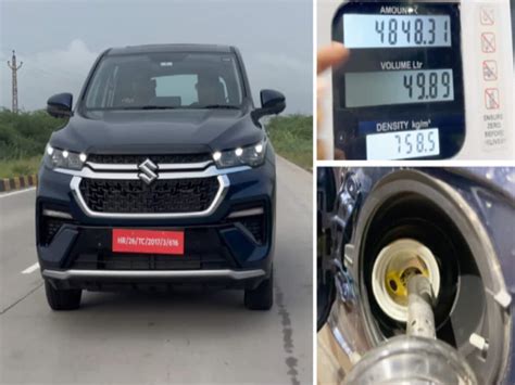 Maruti Suzuki Invicto Hybrid 1000 Km Mileage Test फुल टैंक कराकर मारुति