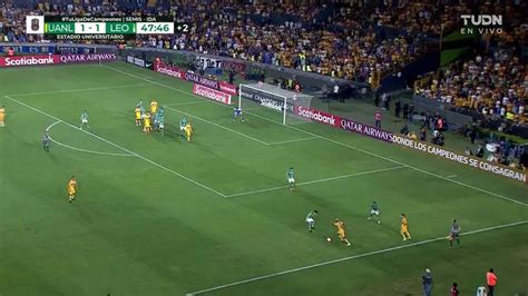 GOL anota para Tigres Luis Quiñones TUDN Concacaf Champions Cup TUDN